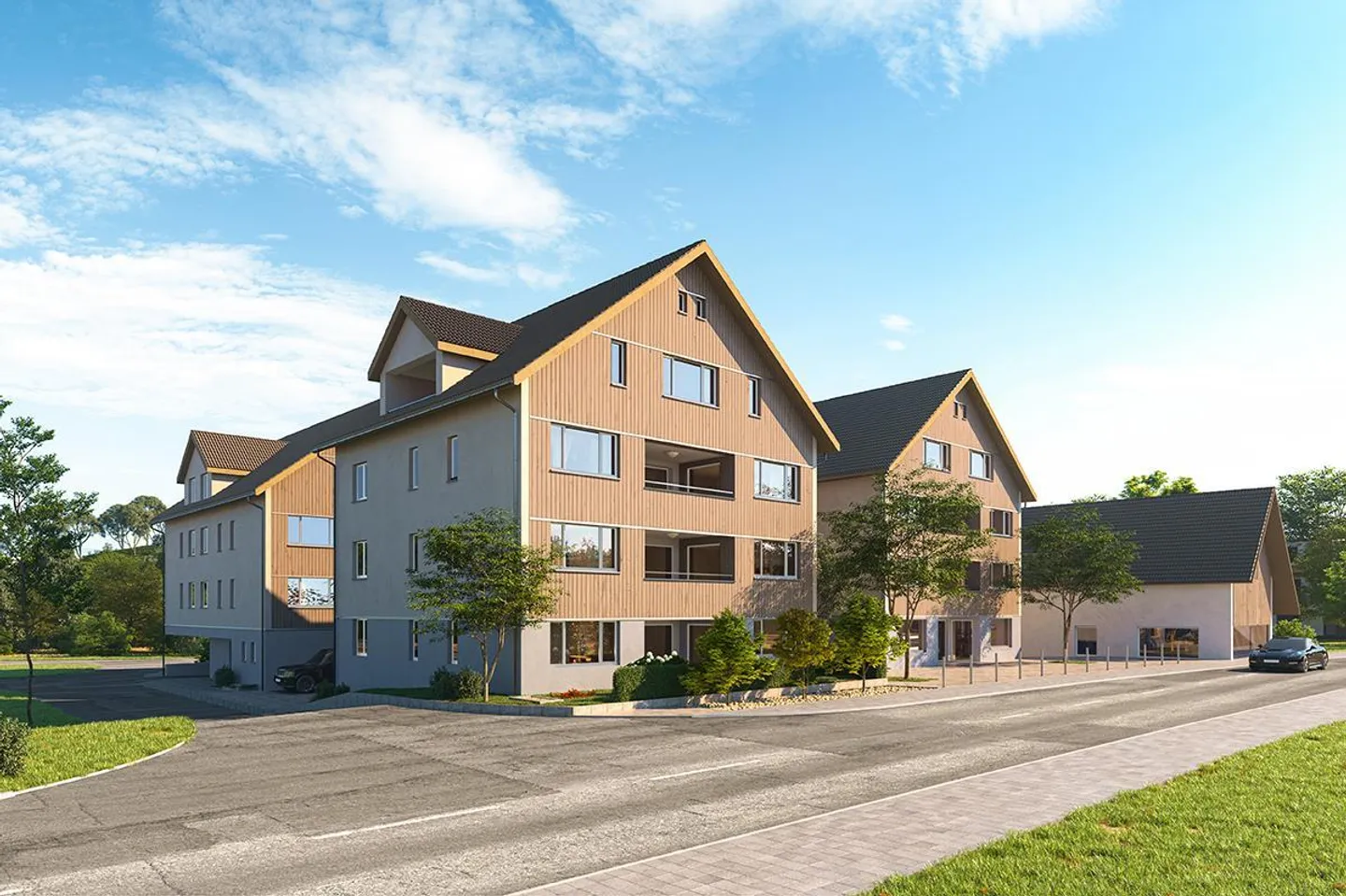 Exclusive 5½-room penthouse apartment in the "Krone" development - Photo 1 of 12