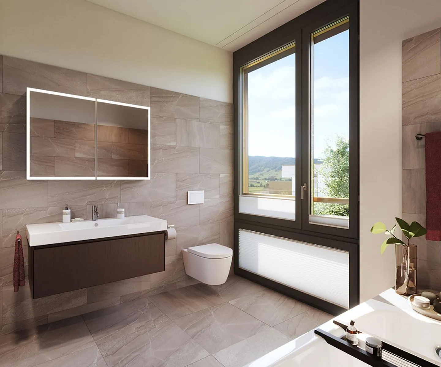 Apartment with a View 3.5 Room Maisonette Penthouse New Build! - Photo 2 of 5