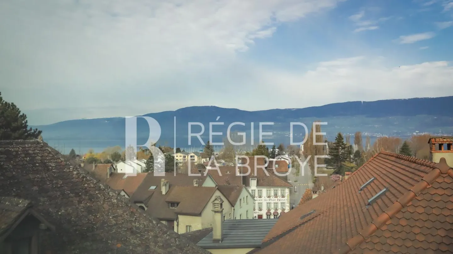 Superbo appartamento di 2,5 locali in mansarda a Estavayer-le-Lac - Foto 2 di 11