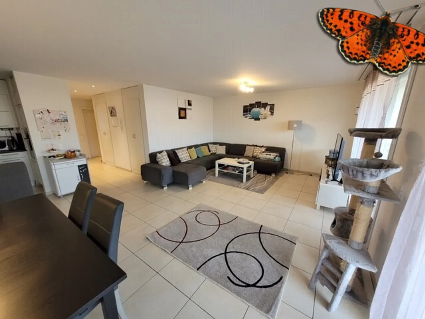 SUPERBO APPARTAMENTO 3 STANZE - Piano alto e vista superba sulle prealpi! - Foto 1 di 11