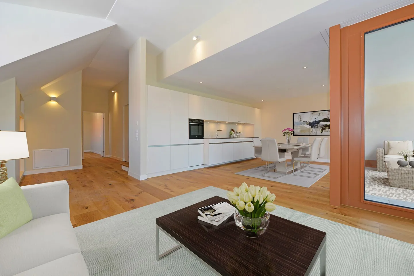 Exclusive 4½-room maisonette rental apartments with loggia - A-2.2 - Photo 3 of 15