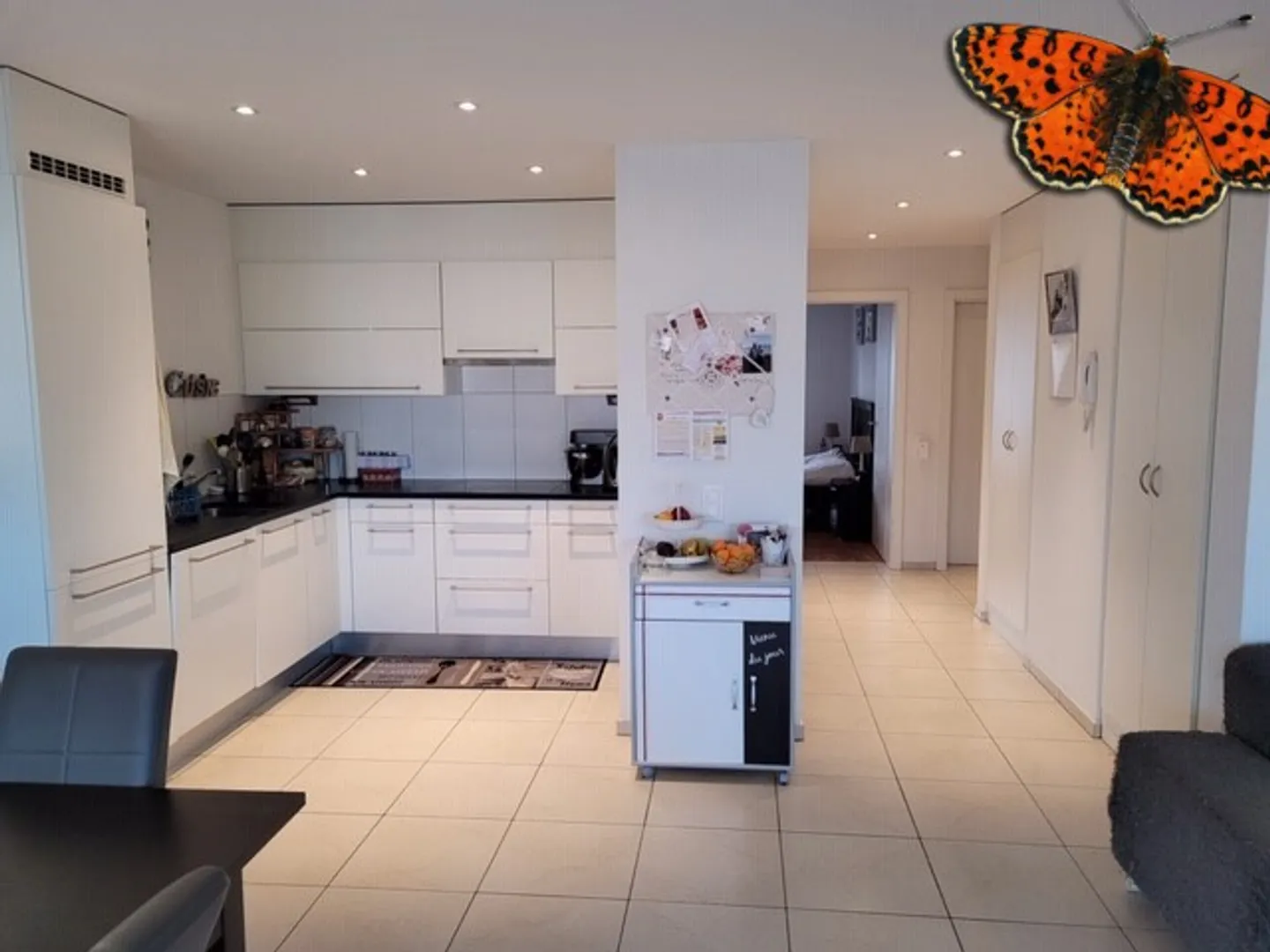 SUPERBO APPARTAMENTO 3 STANZE - Piano alto e vista superba sulle prealpi! - Foto 5 di 11