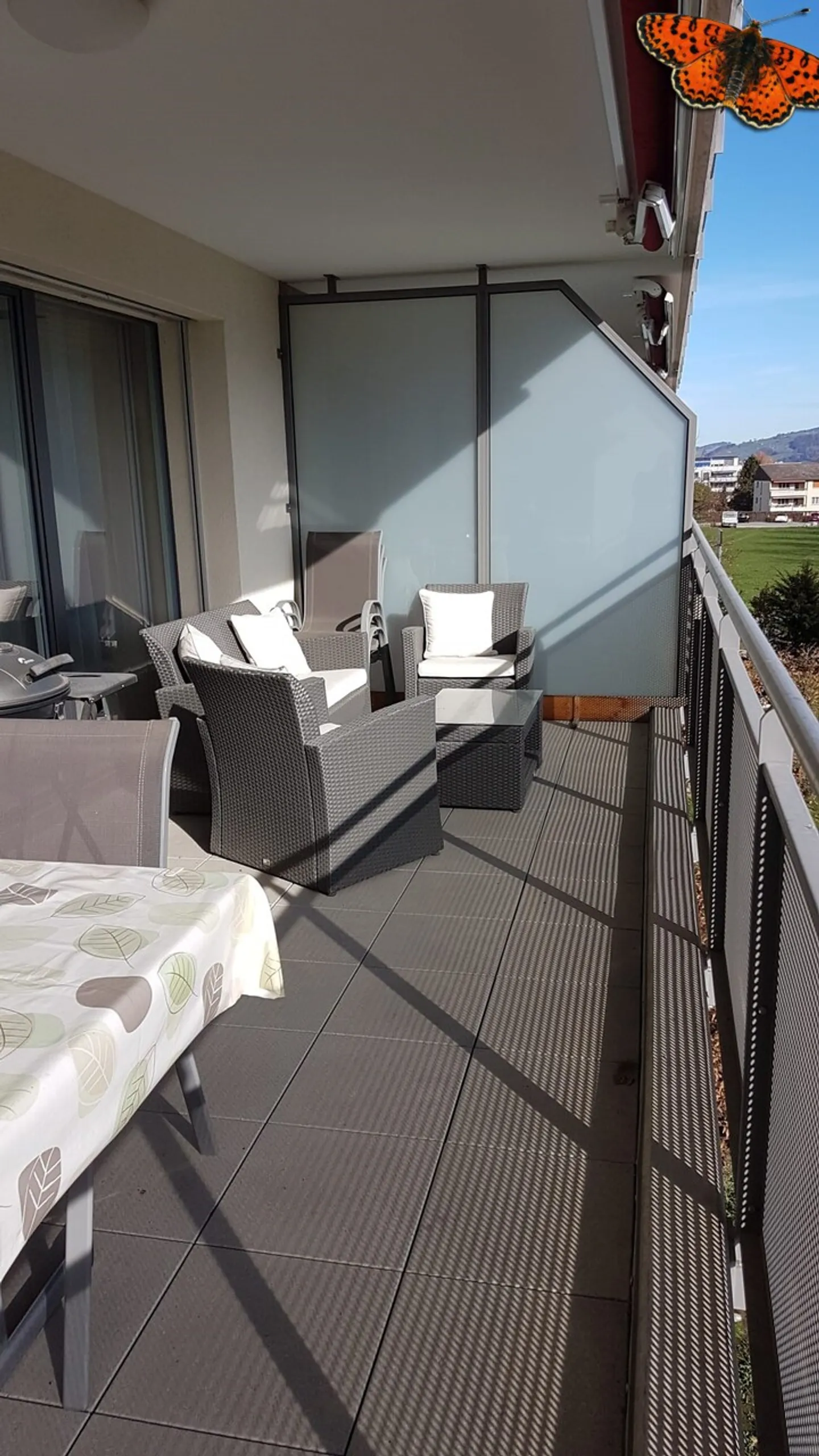 SUPERBO APPARTAMENTO 3 STANZE - Piano alto e vista superba sulle prealpi! - Foto 6 di 11