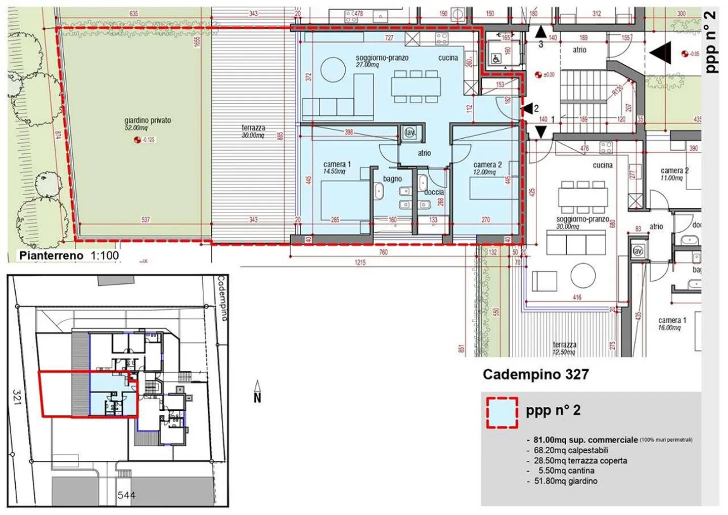 Appartamento moderno con giardino privato - Foto 13 di 13