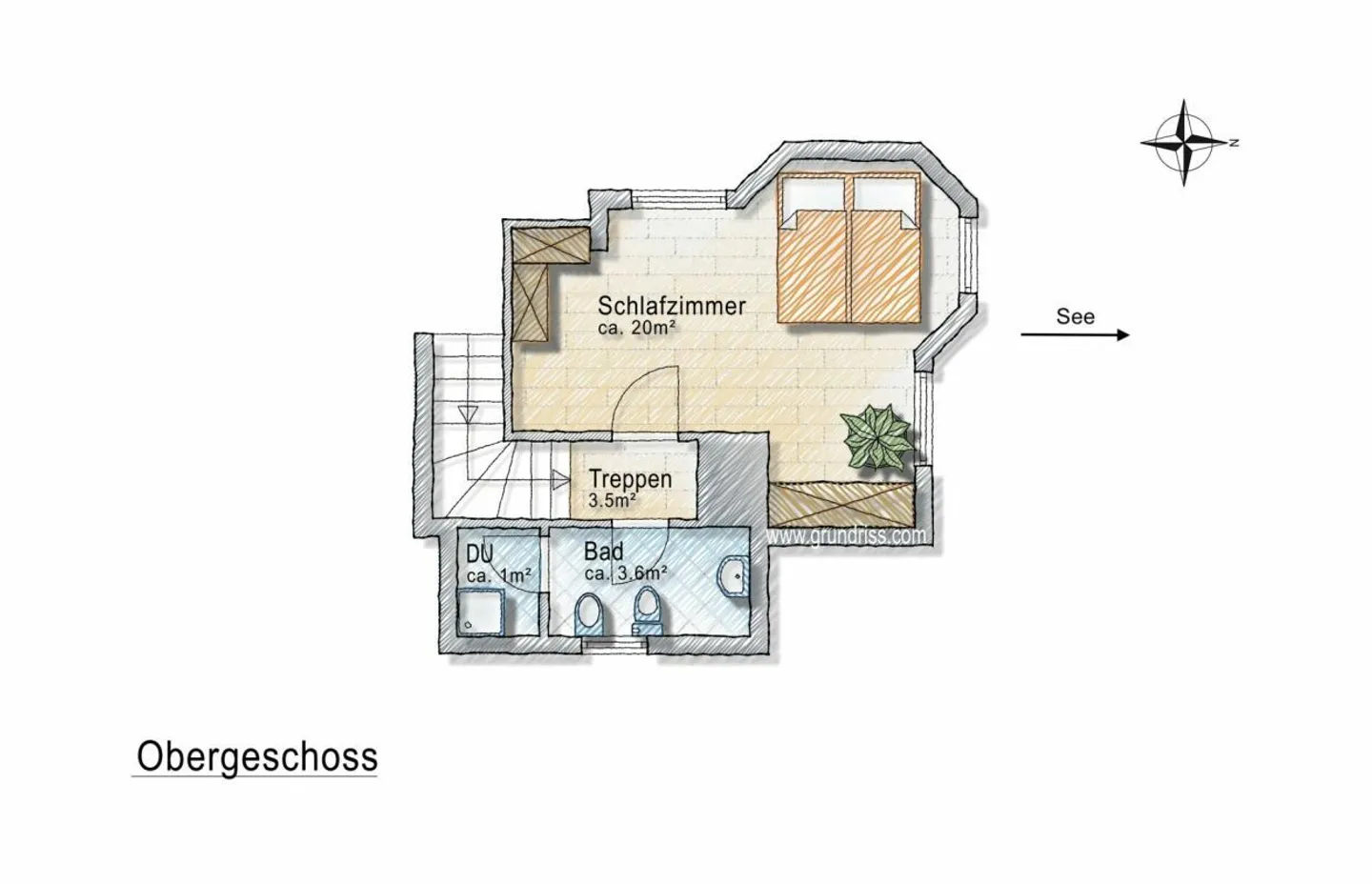 Charmante Maisonette mit Seesicht - Foto 18 von 18