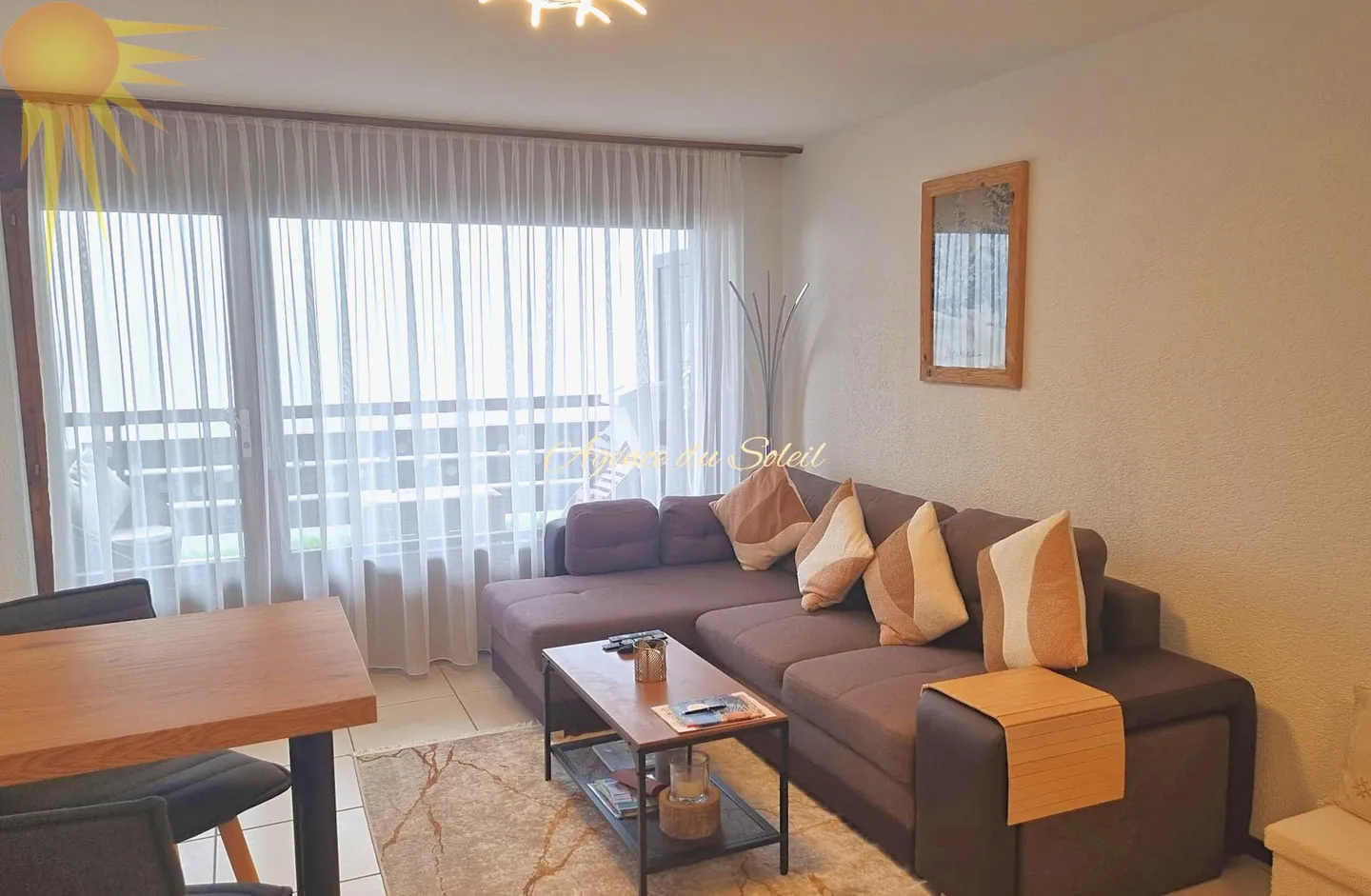 Bellissimo appartamento di 2,5 locali vicino al centro di Crans! - Foto 1 di 15