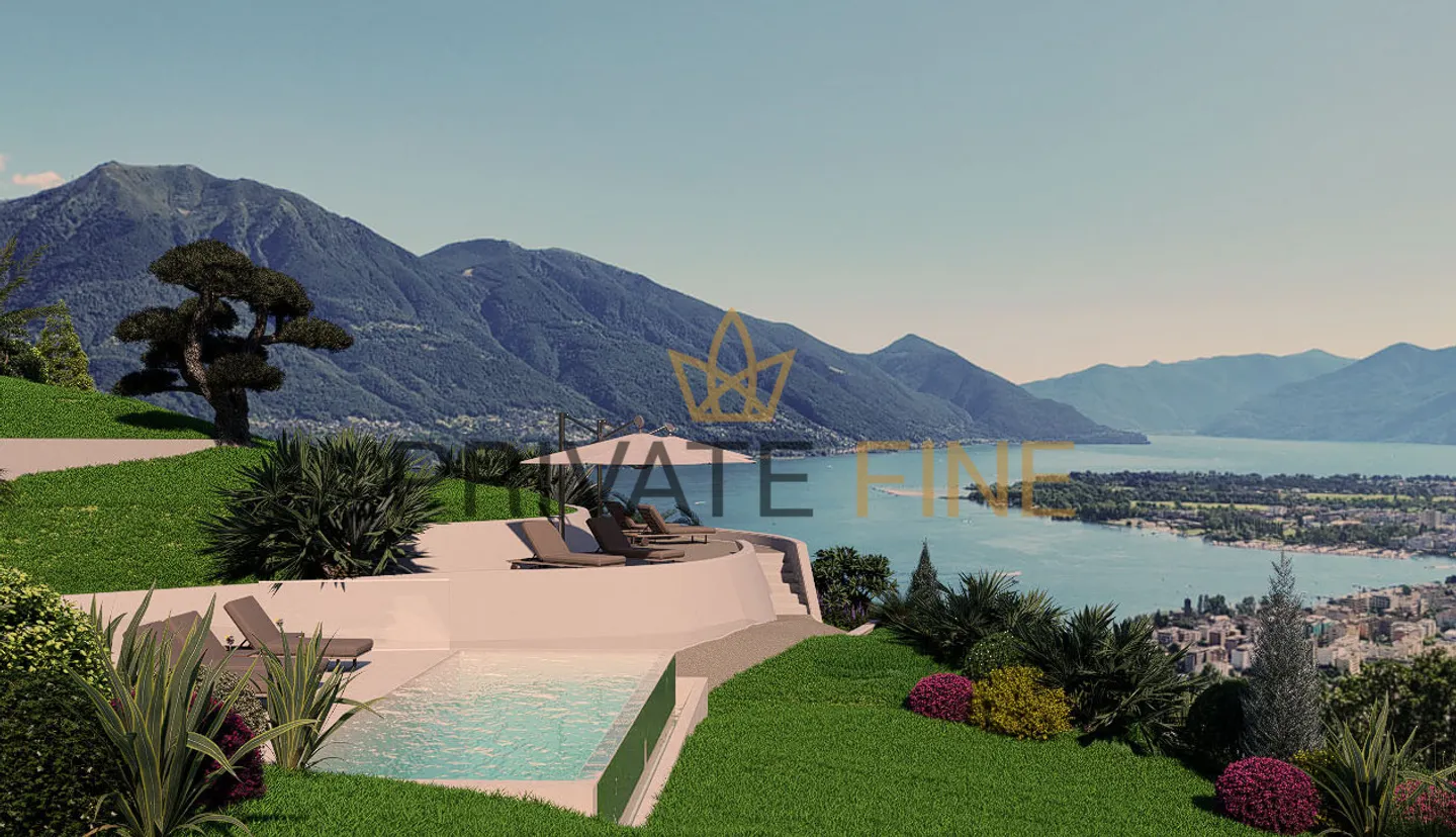 New 3.5 Room Apartment with TOP Lake View, Garden, Pool & SPA (APP No. 1) - Photo 5 of 13