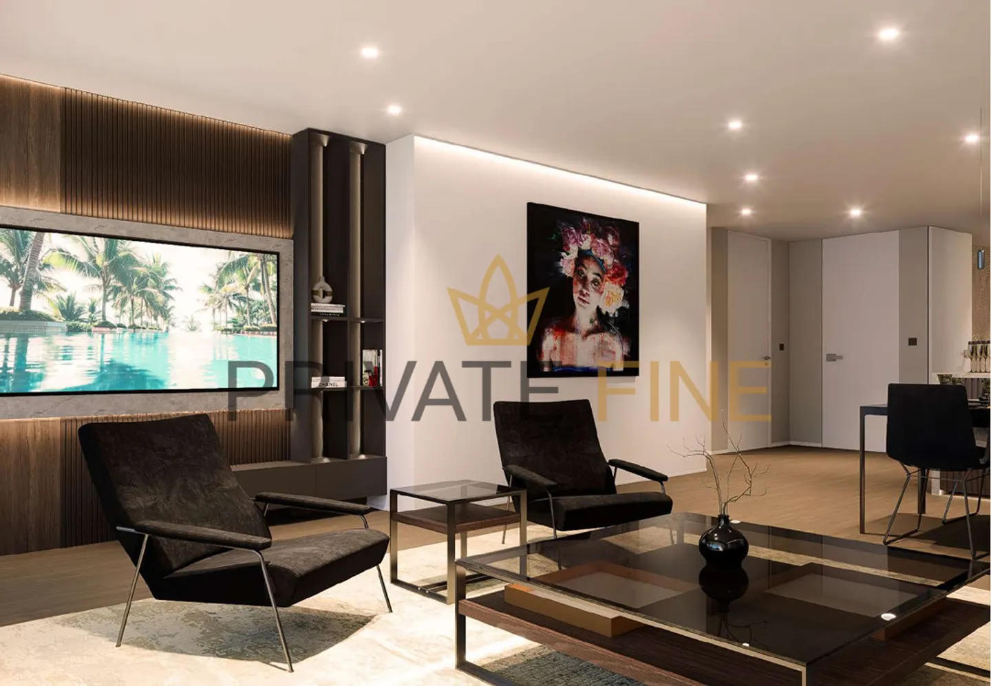 New 3.5 Room Apartment with TOP Lake View, Garden, Pool & SPA (APP No. 1) - Photo 6 of 13