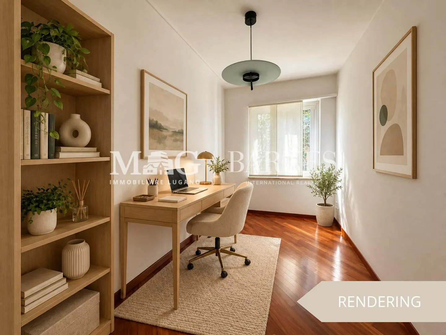 Lugano, Castagnola: 4-Zimmer-Wohnung mit Seeblick und privater Garage - Foto 10 von 13