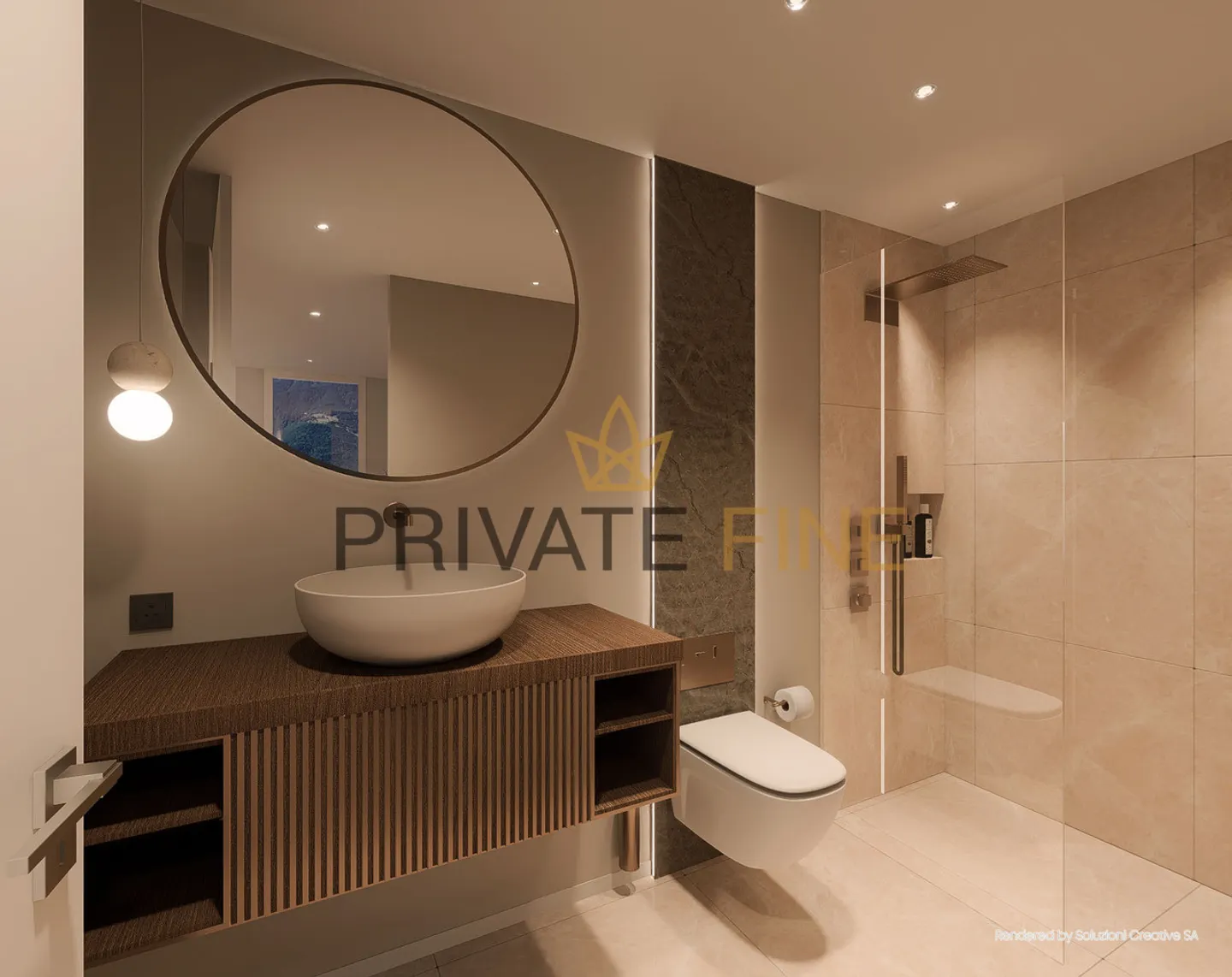 New 3.5 Room Apartment with TOP Lake View, Garden, Pool & SPA (APP No. 1) - Photo 11 of 13