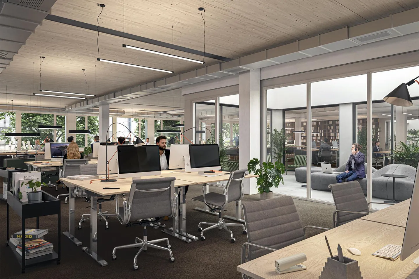 Bureaux représentatifs avec utilisation flexible de 250m² à 950m² - Photo 1 sur 3