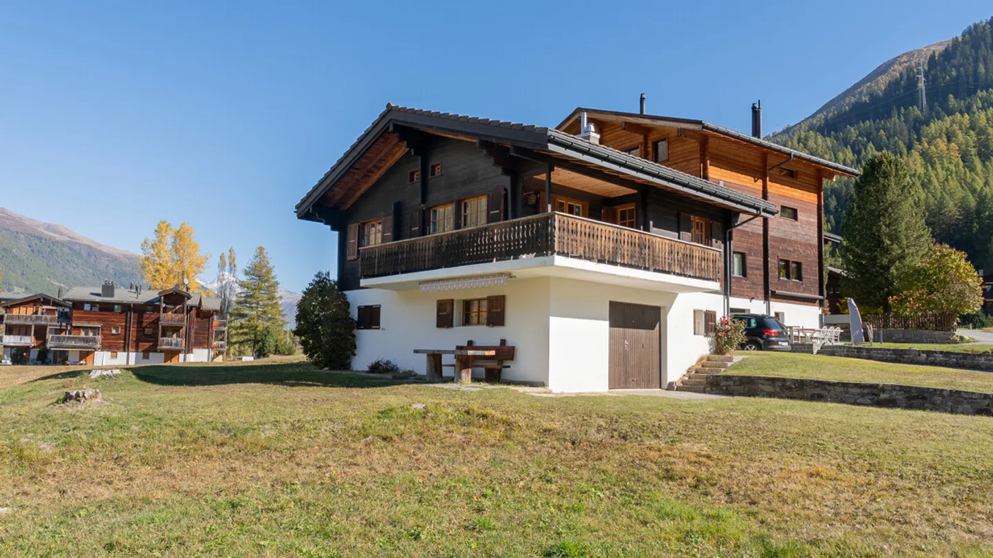 Freistehendes Chalet in Reckingen mit fantastischer Aussicht und Baula - Foto 1 von 13