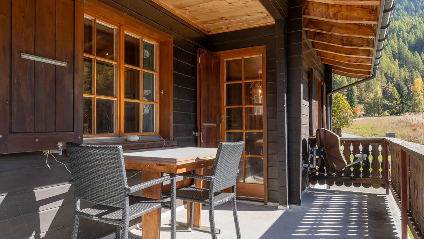 Freistehendes Chalet in Reckingen mit fantastischer Aussicht und Baula - Foto 11 von 13