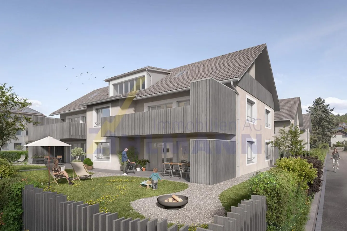 Petit mais bien : appartements 4.5 dans le développement "Wiese" - Photo 1 sur 2