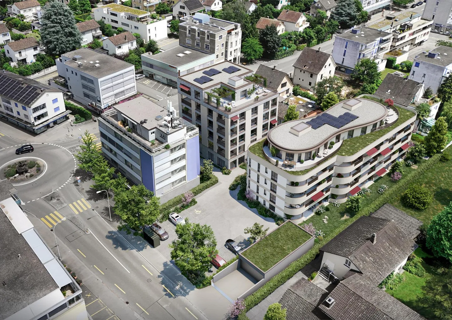New construction project "Häfliger Areal" in Wettingen - Photo 1 of 4