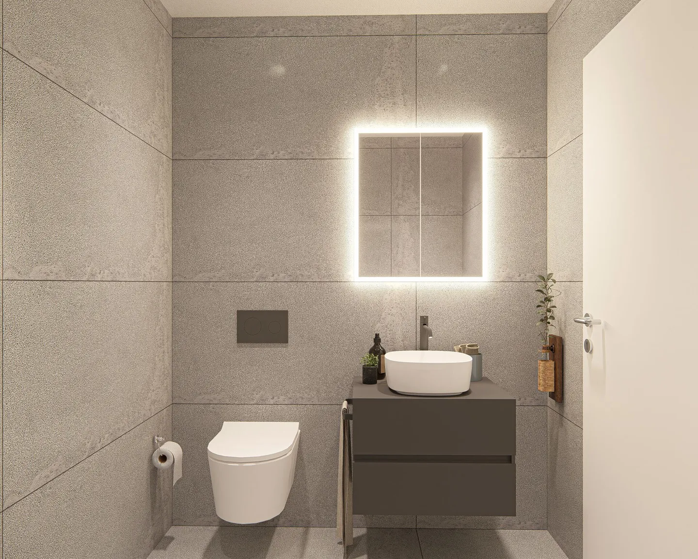 Exclusive 3.5-room apartment with 70m2 terrace and winter garden - Photo 11 of 15