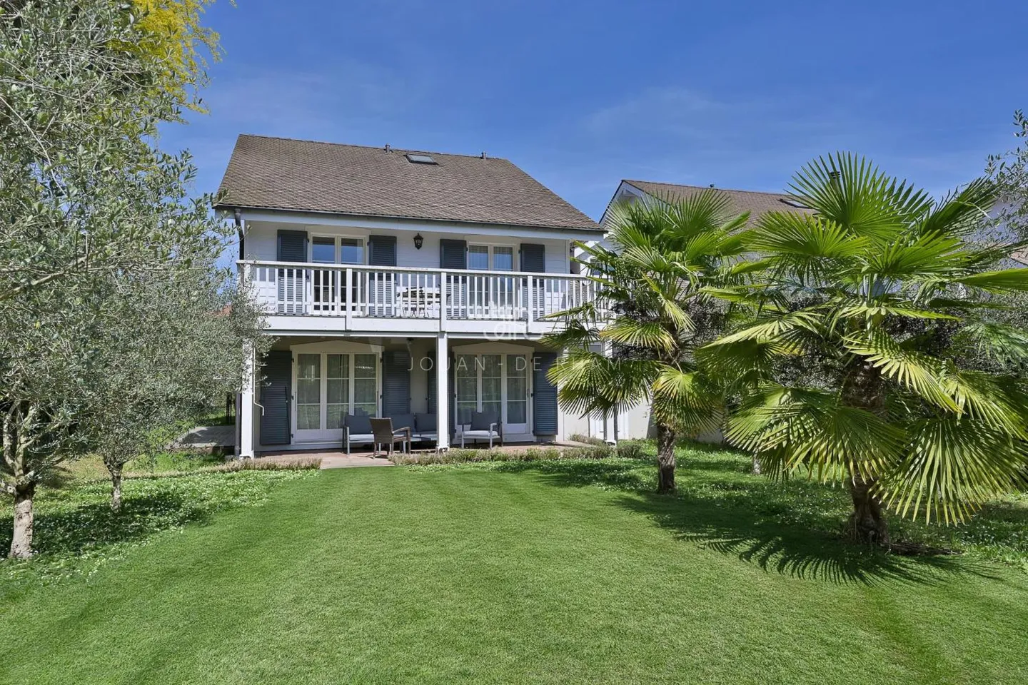 Villa bifamiliare nel cuore del villaggio di Founex - 6p in affitto - Foto 1 di 9
