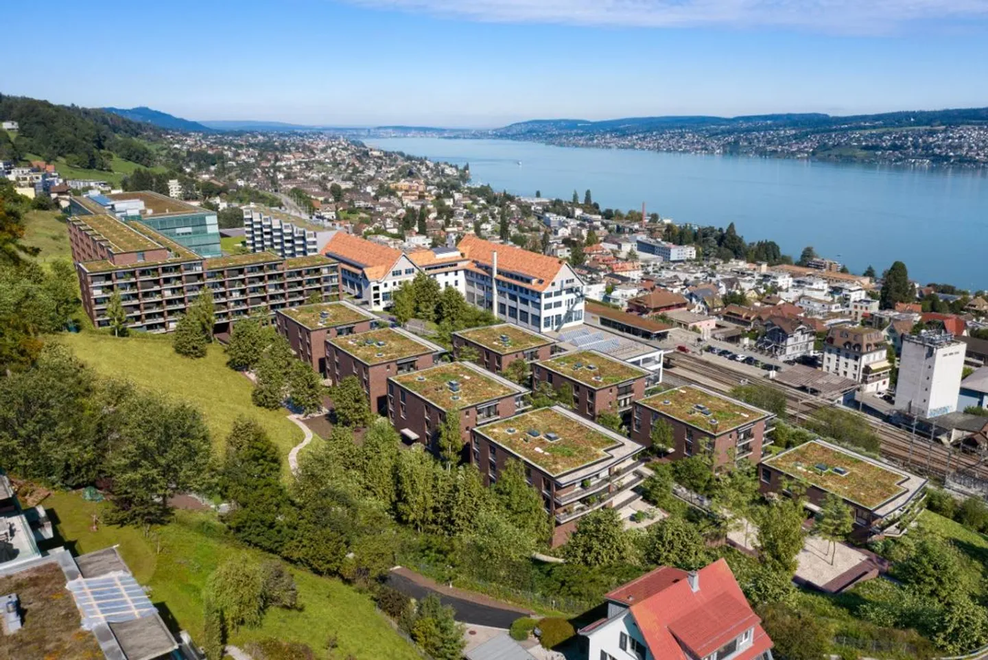 Vie moderne avec vue sur le lac de Zurich ! - Photo 2 sur 3
