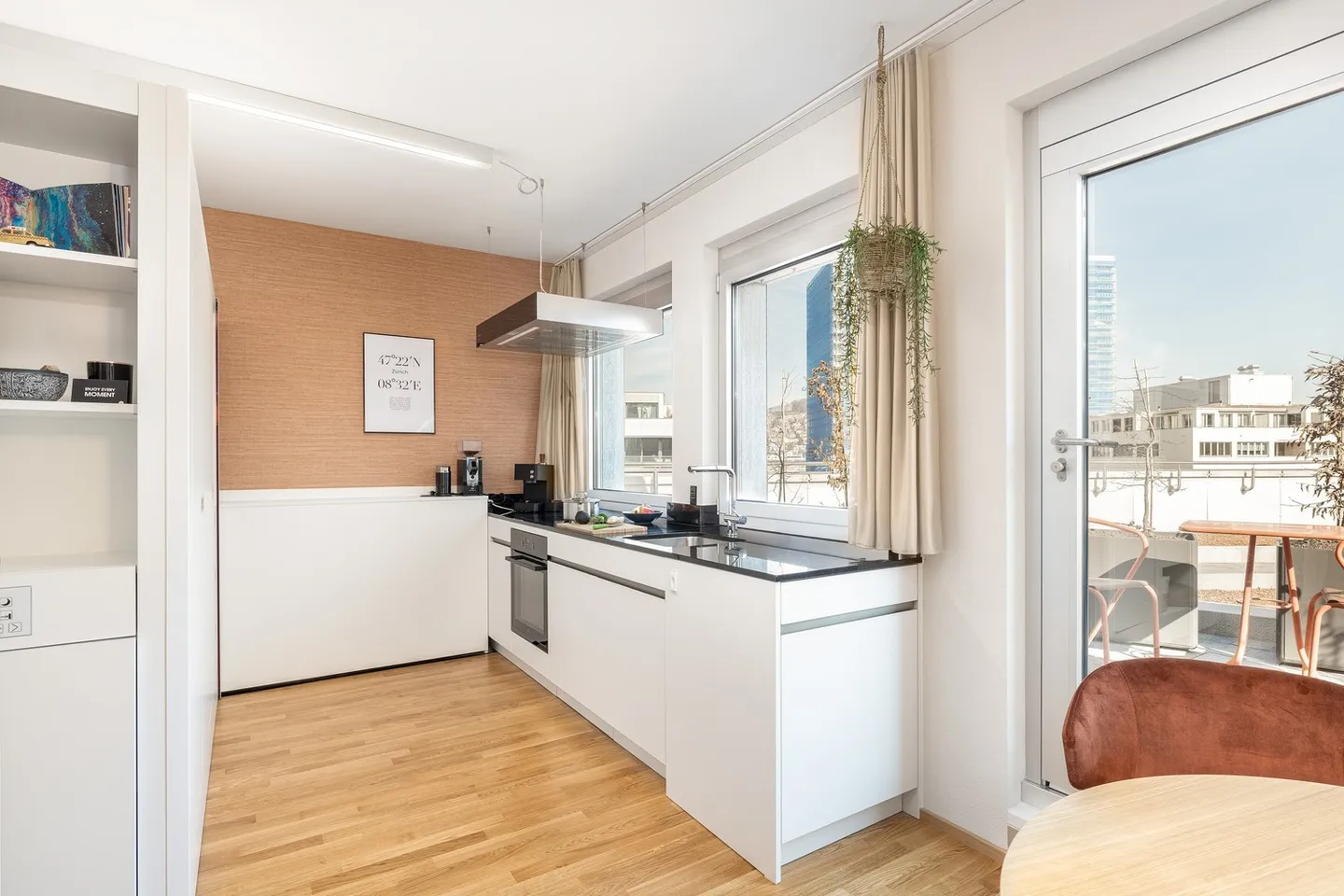 Appartement meublé avec terrasse à Zurich - Photo 3 sur 4