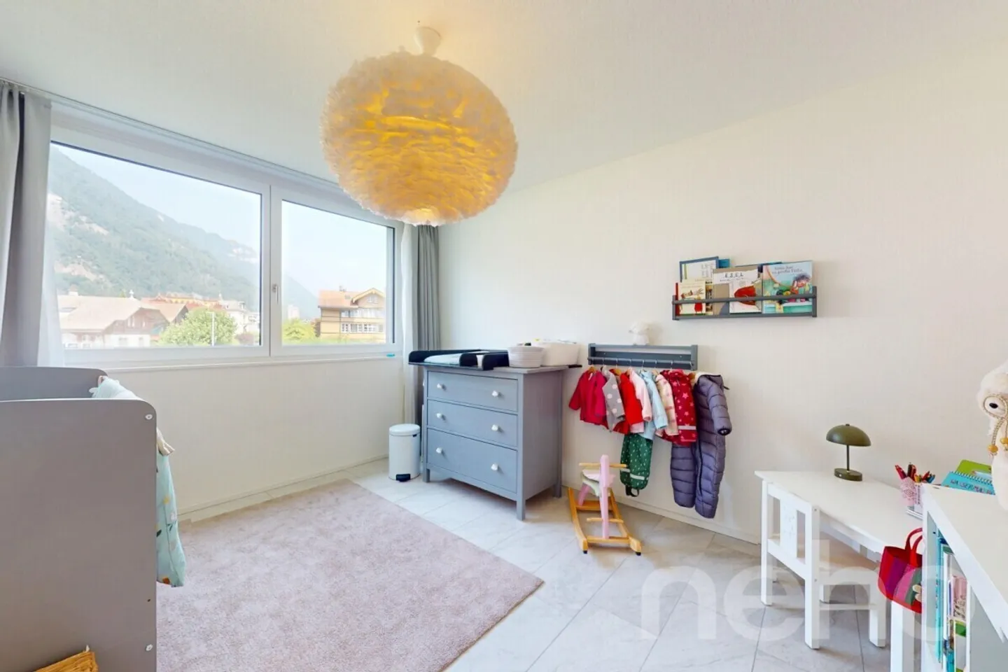 Appartamento adatto alle famiglie con terrazza e vista sulla regione della Jungfrau - Foto 8 di 12