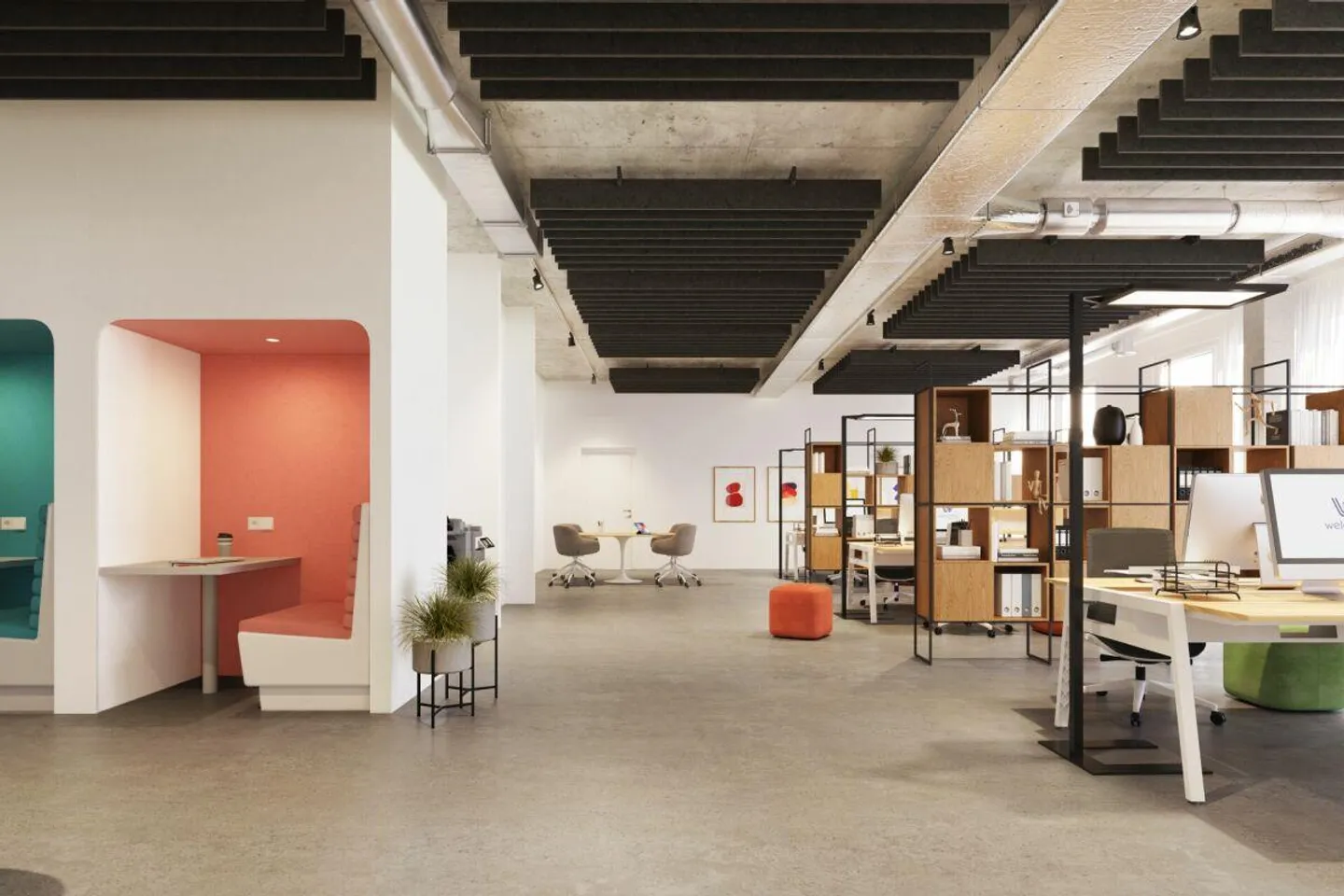 Innovative Räume für kreative Ideen | ausgebaute Büros ab 123 m2 - 960 m2 - Foto 2 von 7