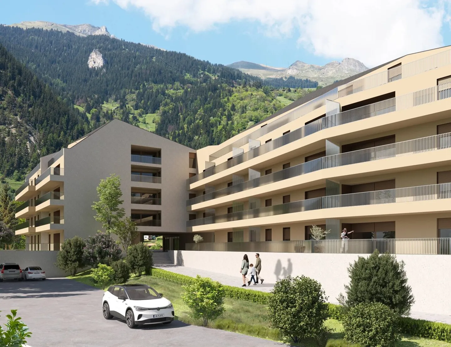 Neue Promotion in Vouvry - Modernes 2.5-Zimmer-Apartment - Foto 8 von 9