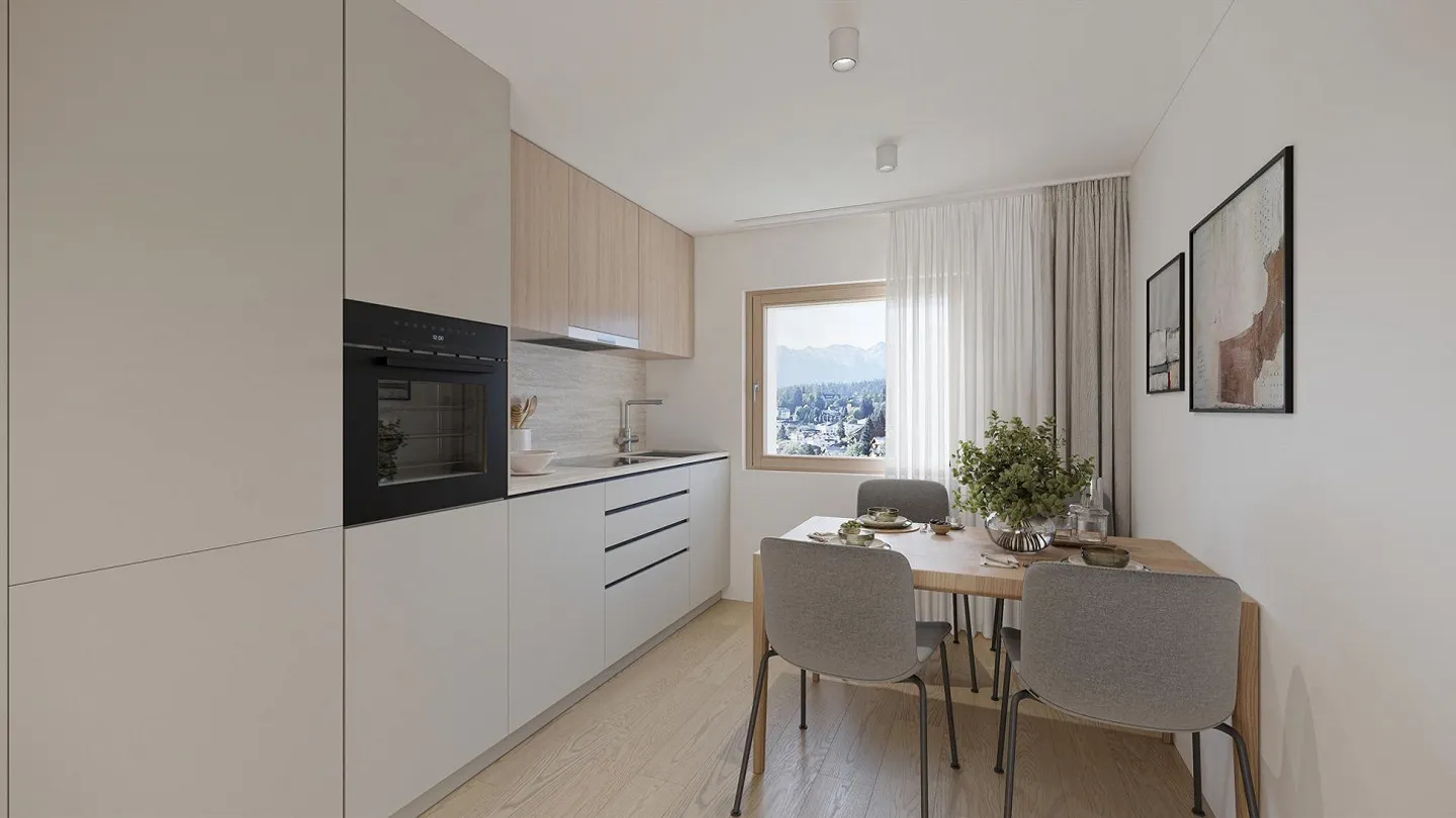 Appartement 3.5 pièces entièrement rénové au cœur de la nature - Photo 2 sur 5