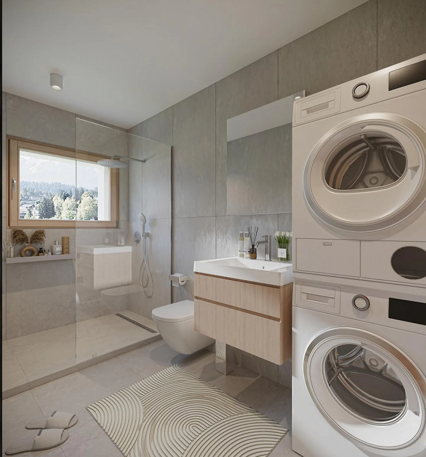 Appartement 3.5 pièces entièrement rénové au cœur de la nature - Photo 3 sur 5