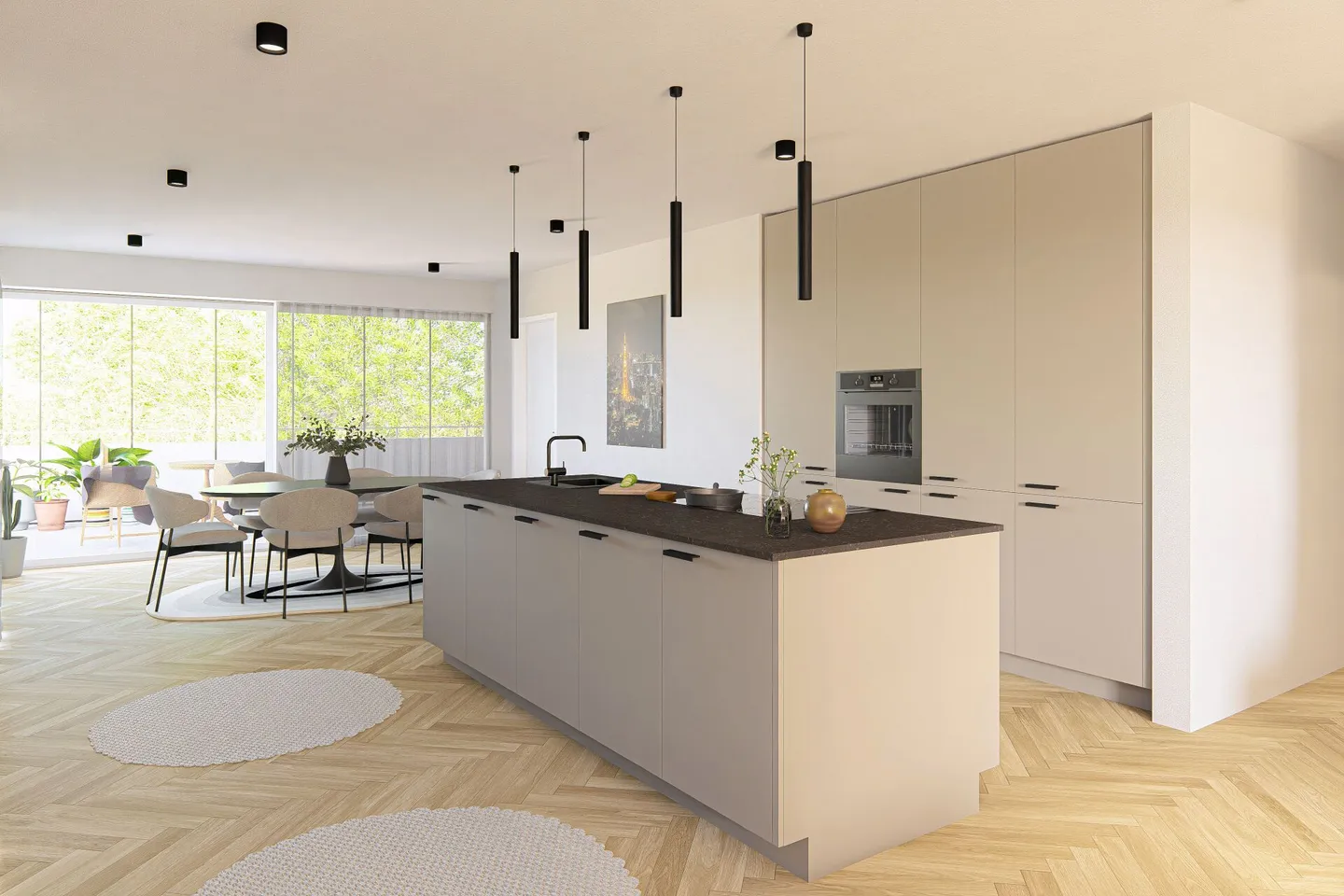 Exclusive 3.5-room apartment with 70m2 terrace and winter garden - Photo 2 of 15