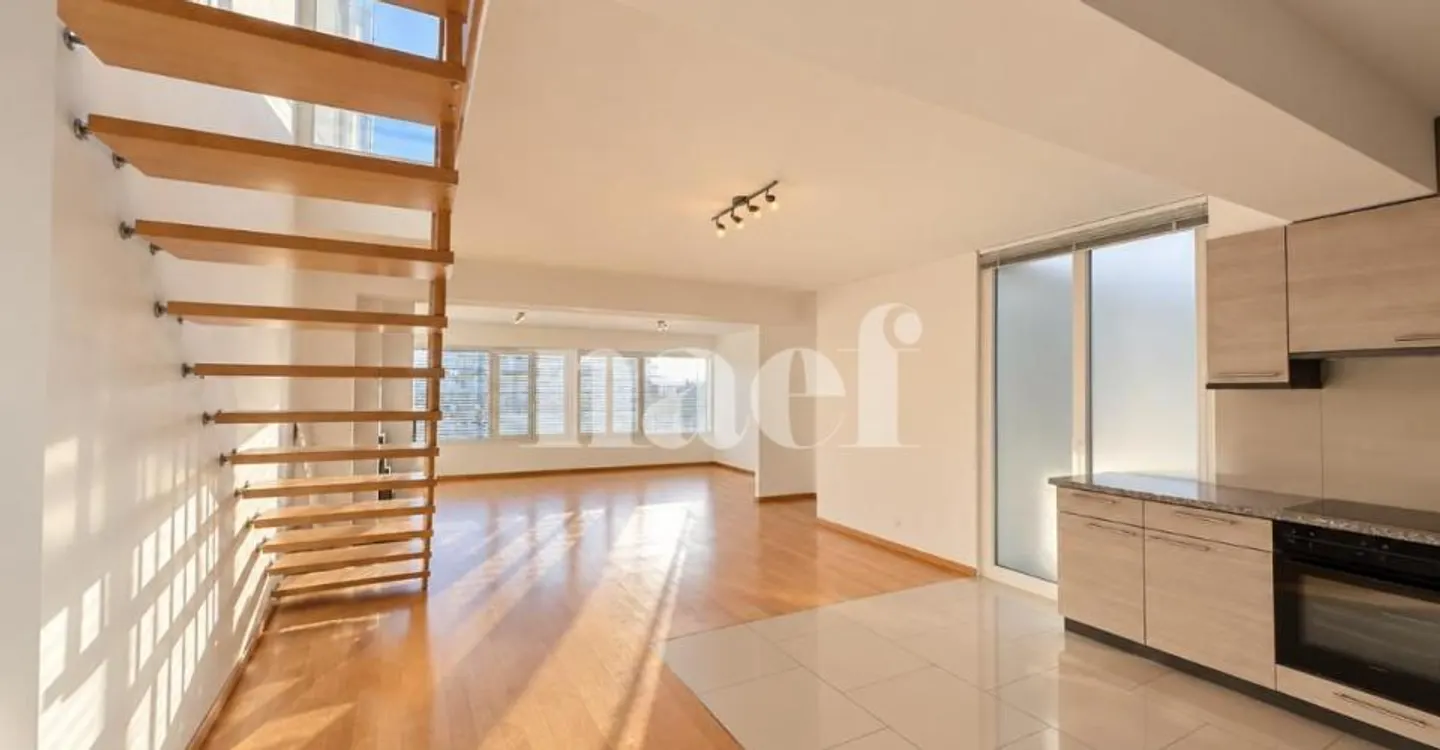6-room duplex with two terraces – Top floor, Versoix - Photo 3 of 13