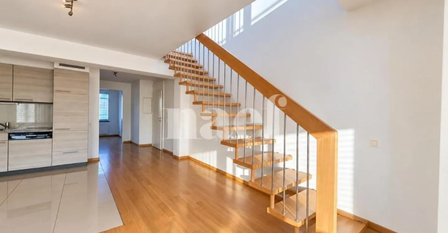 6-room duplex with two terraces – Top floor, Versoix - Photo 9 of 13