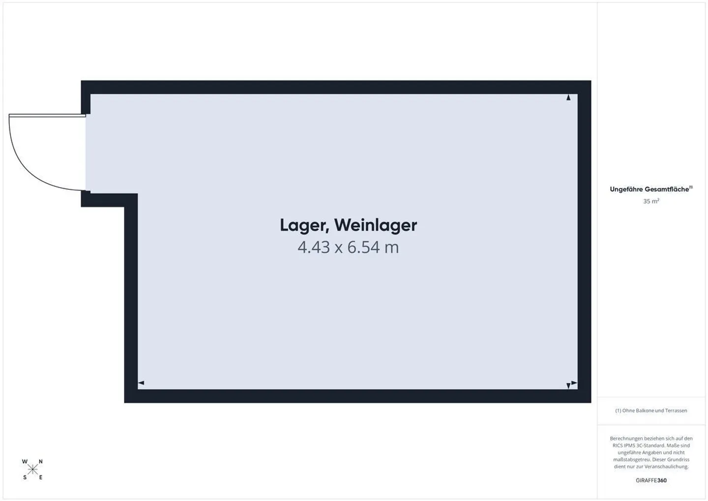 Spazio di stoccaggio con potenziale versatile per la cantina o il magazzino - Foto 2 di 2