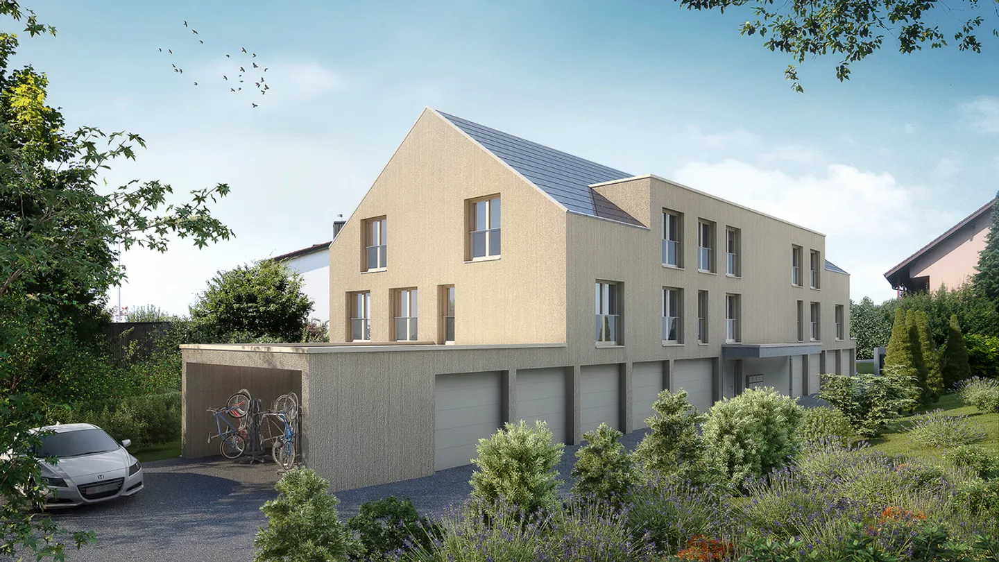 3½-Zimmer Erdgeschosswohnung mit Gartenidylle in Berikon - Foto 4 von 11