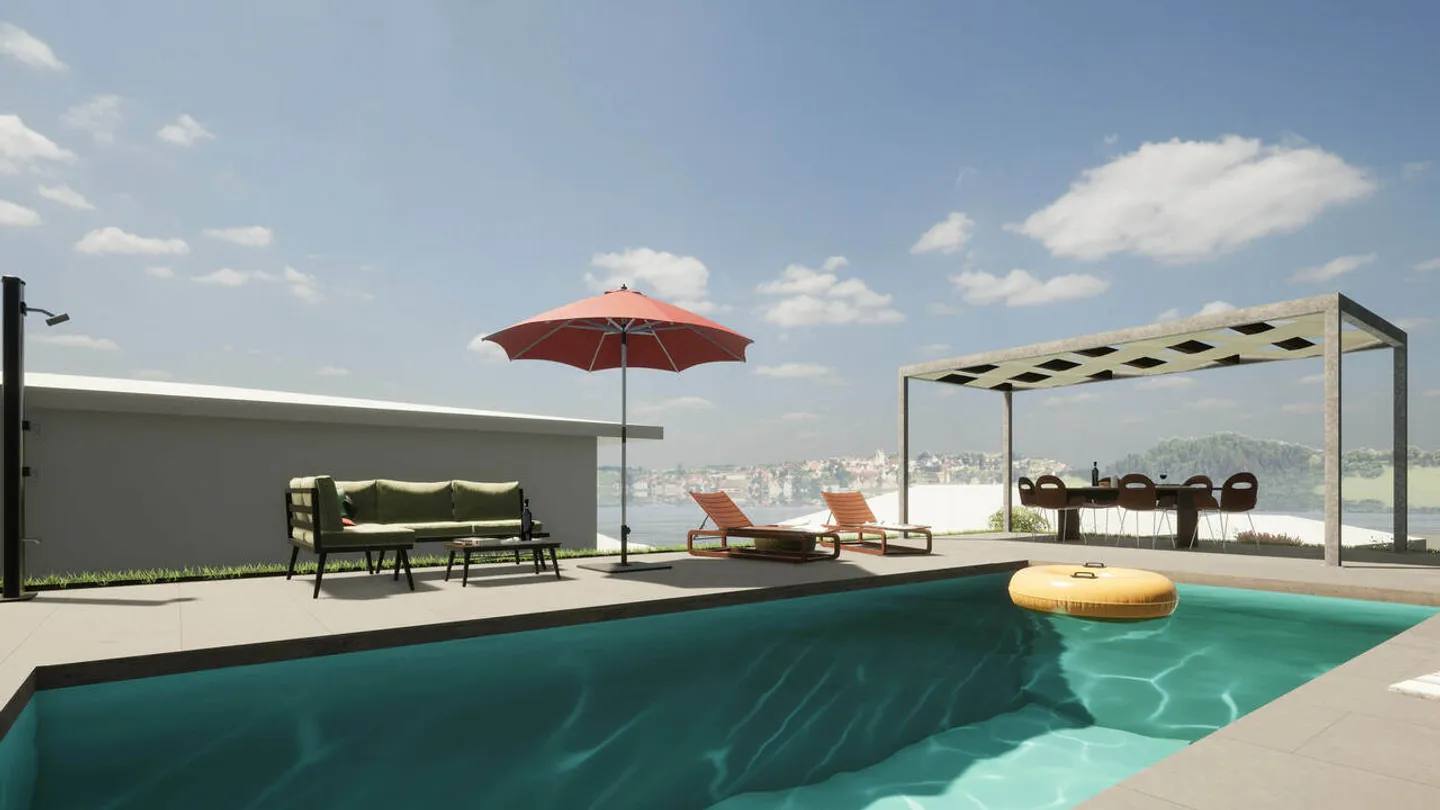 Villa con vista lago – La tua nuova casa a Wygart a Eich - Foto 5 di 15