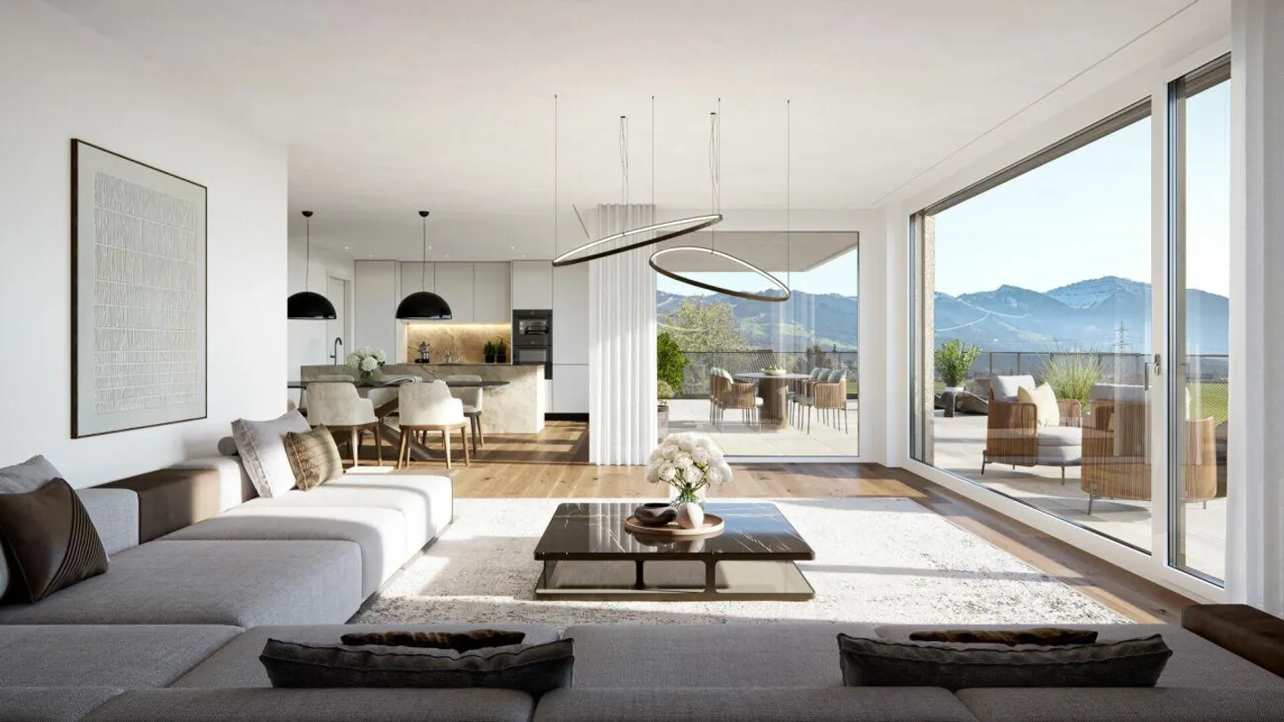 Neubau | Moderne 3.5-Zi-Wohnung - Foto 2 von 7