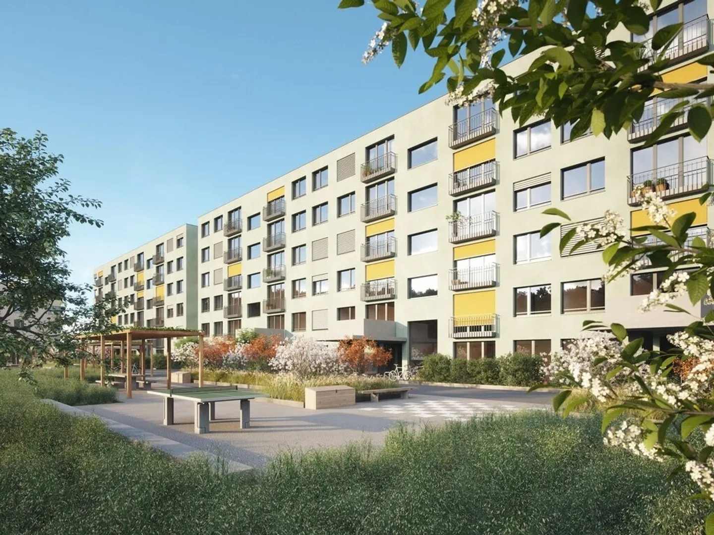 Modernes Apartment mit Balkon - Foto 2 von 9