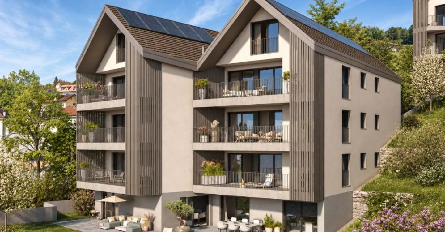 Chexbres – new duplex of 5.5 rooms with a view of Lake Geneva - Photo 4 of 5