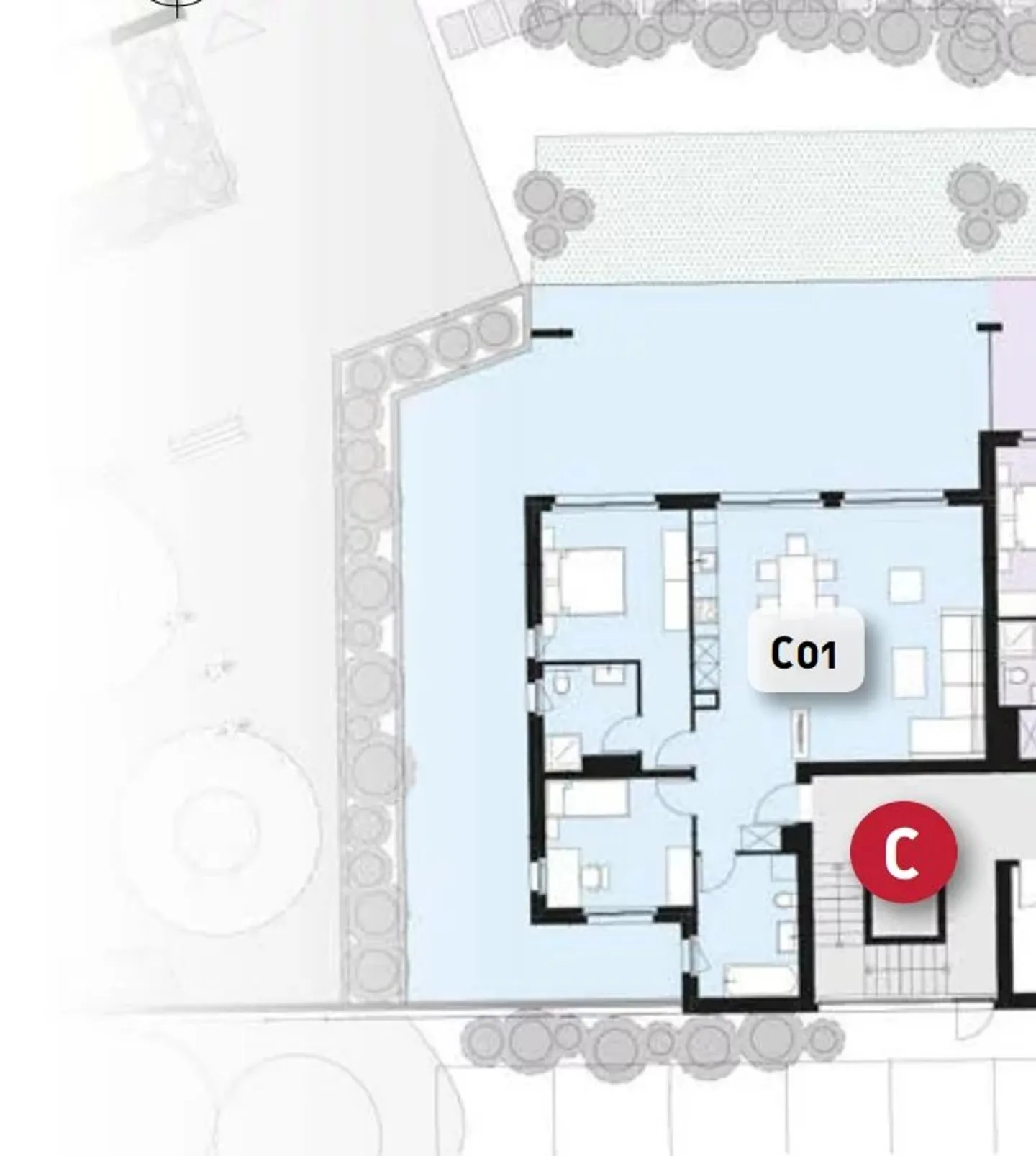 Charming Garden Apartment in Aproz - Photo 5 of 5