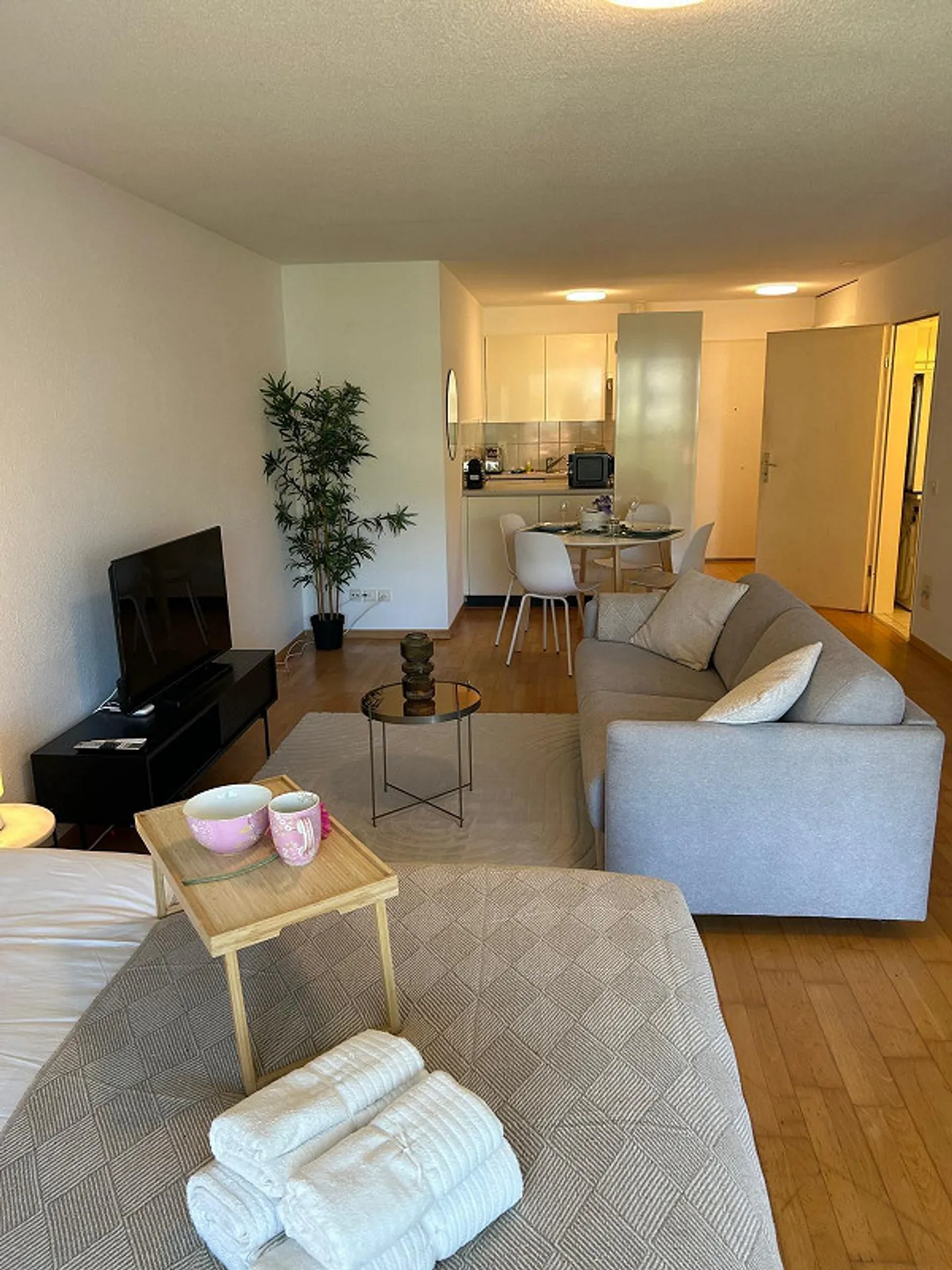 Grand studio, meublé - près de l'Europaallee + Gare principale de Zurich - Photo 4 sur 10