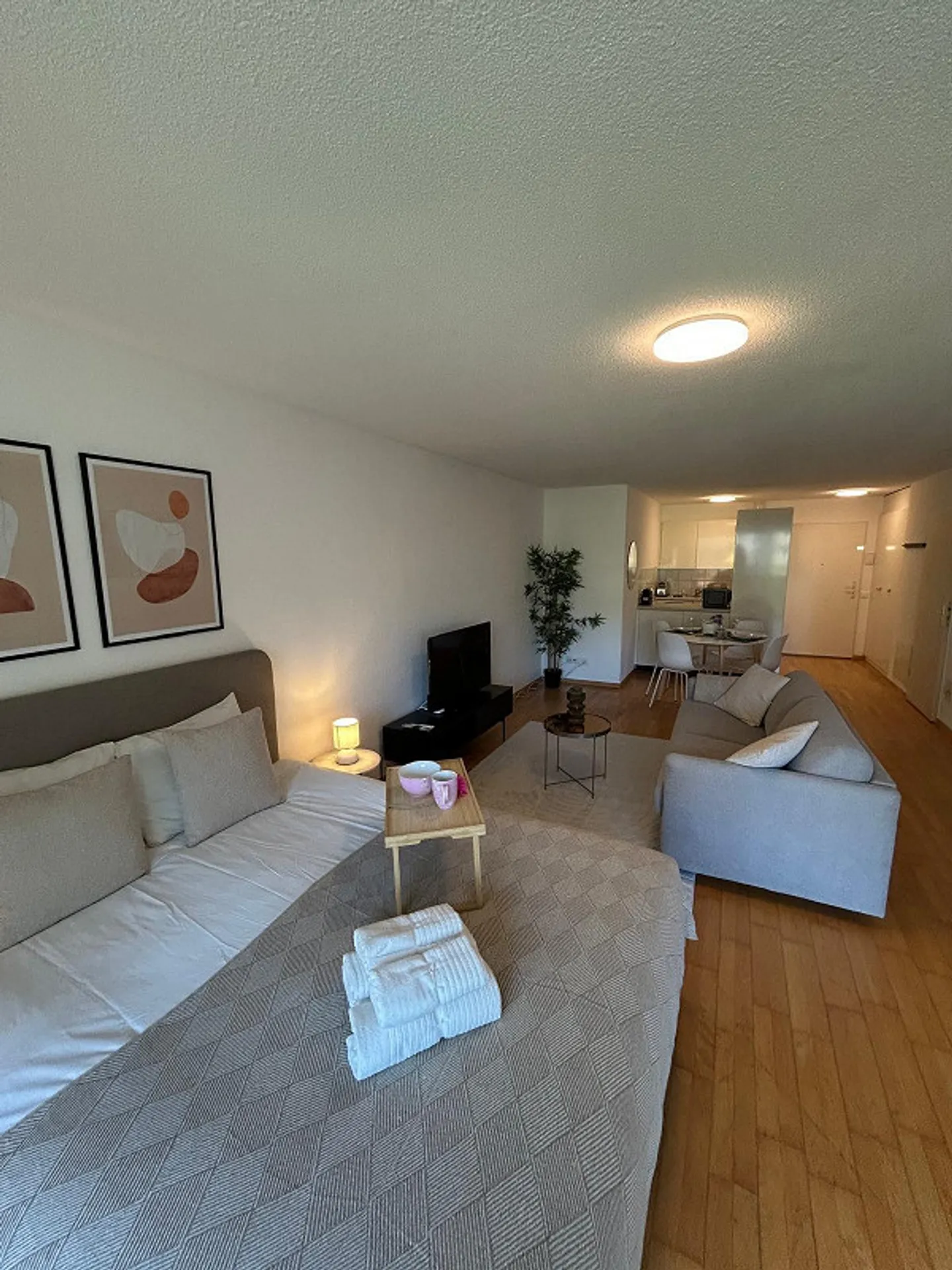 Grand studio, meublé - près de l'Europaallee + Gare principale de Zurich - Photo 7 sur 10