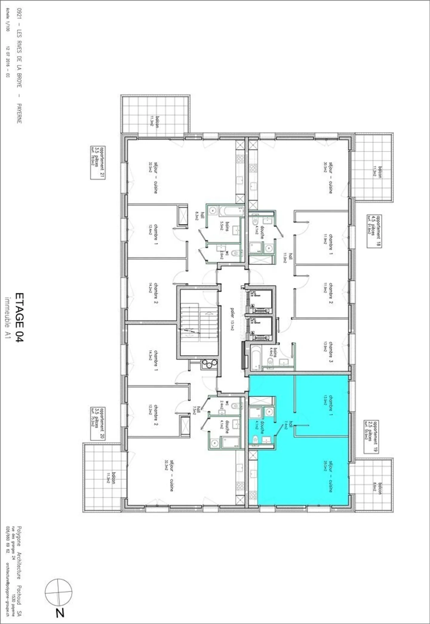 Appartamento luminoso e recente di 2,5 stanze - Foto 3 di 4