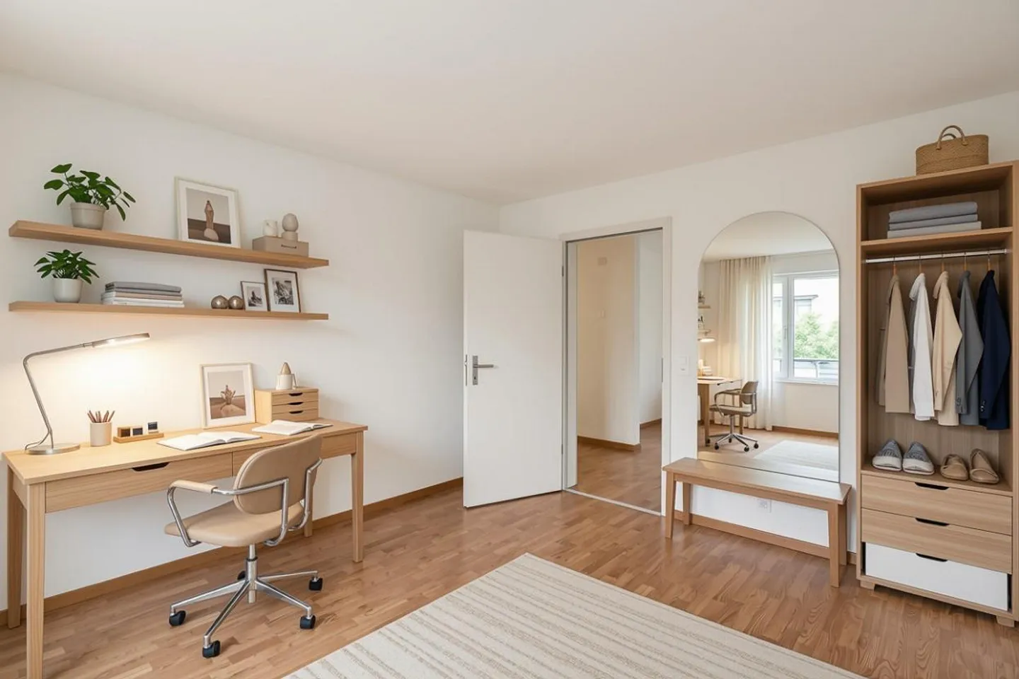 Attraktive Wohnung mit Balkon in ruhiger Lage in Bettlach - Foto 4 von 9