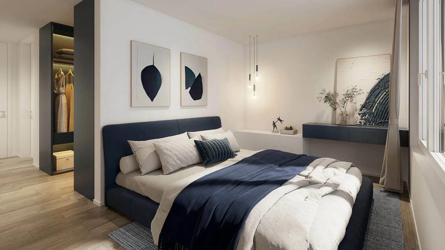 4½-Zimmer-Wohntraum mit Seesicht - Loggia und Balkon inklusive - Foto 4 von 5