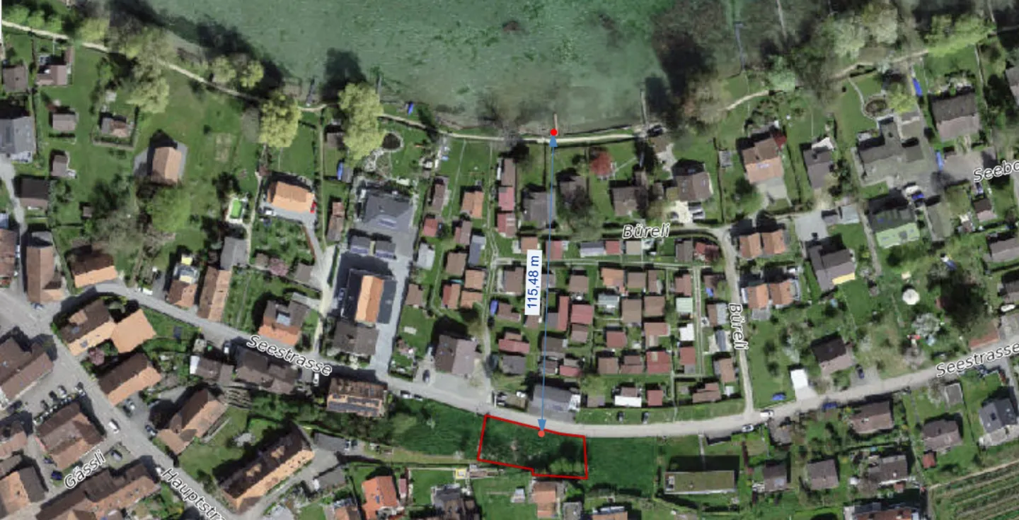 Attraktive Baulandparzelle von 659 m2 in Lüscherz an der Seestrasse - Foto 9 von 14