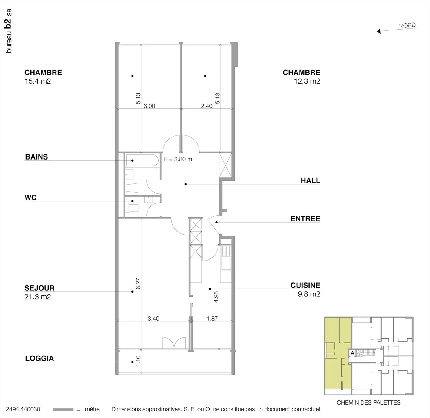 4-room apartment - Photo 5 of 5