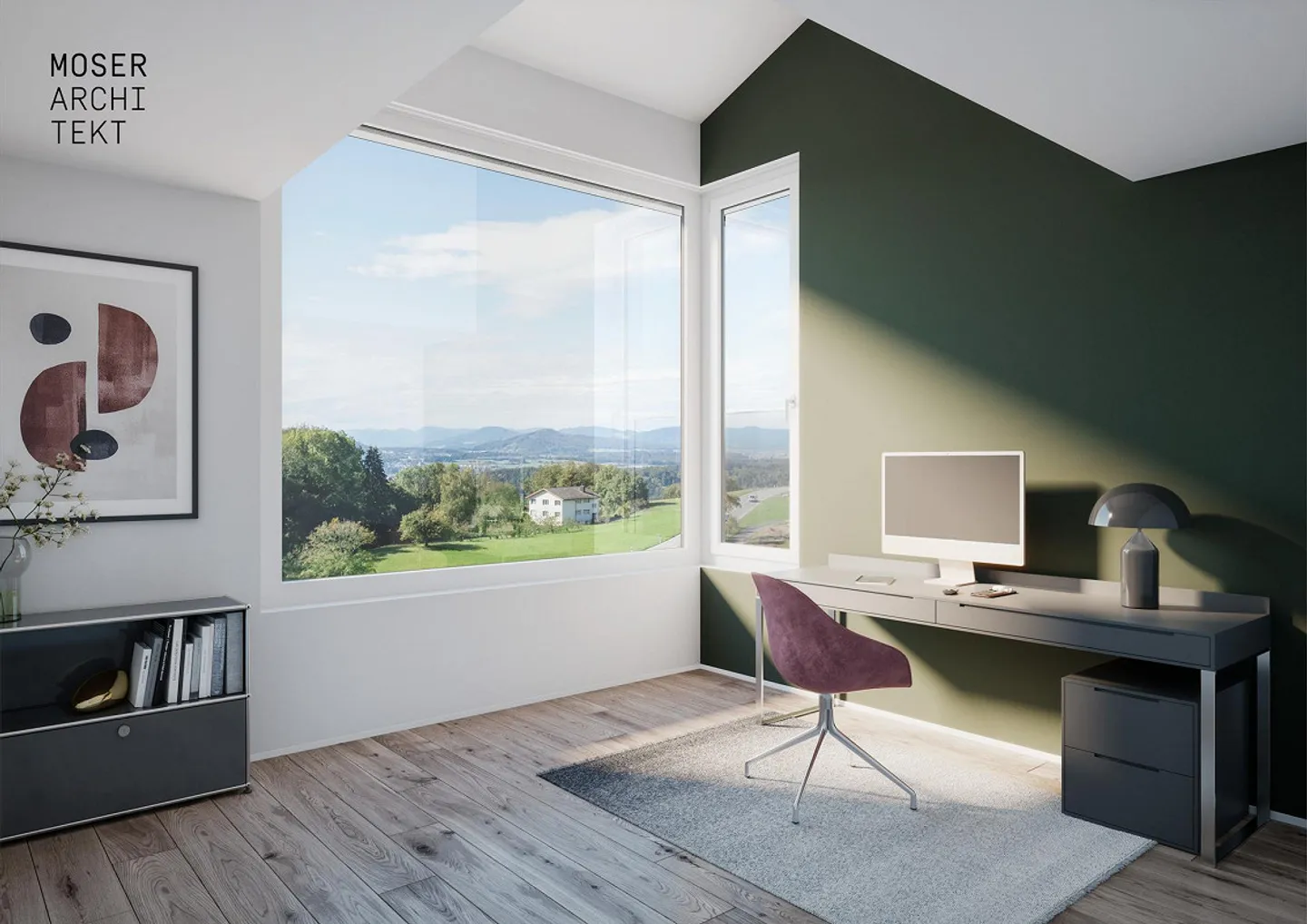 Natura. Vista ampia. Casa - «LIORA» a Remetschwil - Foto 5 di 11