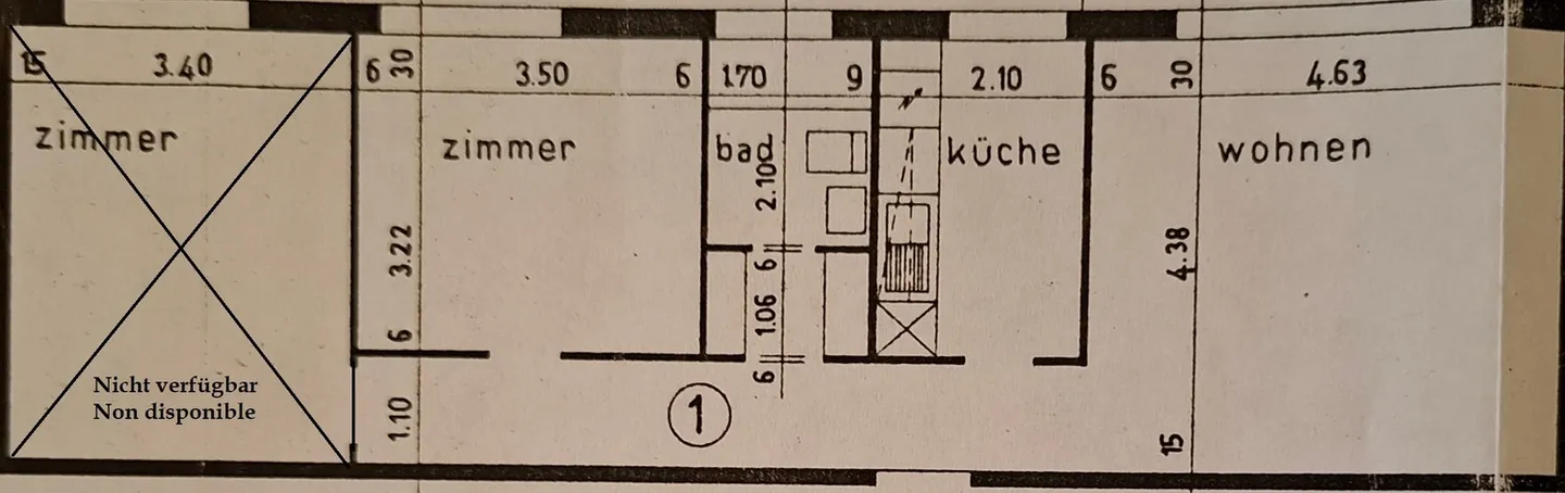 2-ZIMMER-WOHNUNG IN BIEL/BIENNE (BE), MÖBLIERT, BEFRISTET - Foto 10 von 10