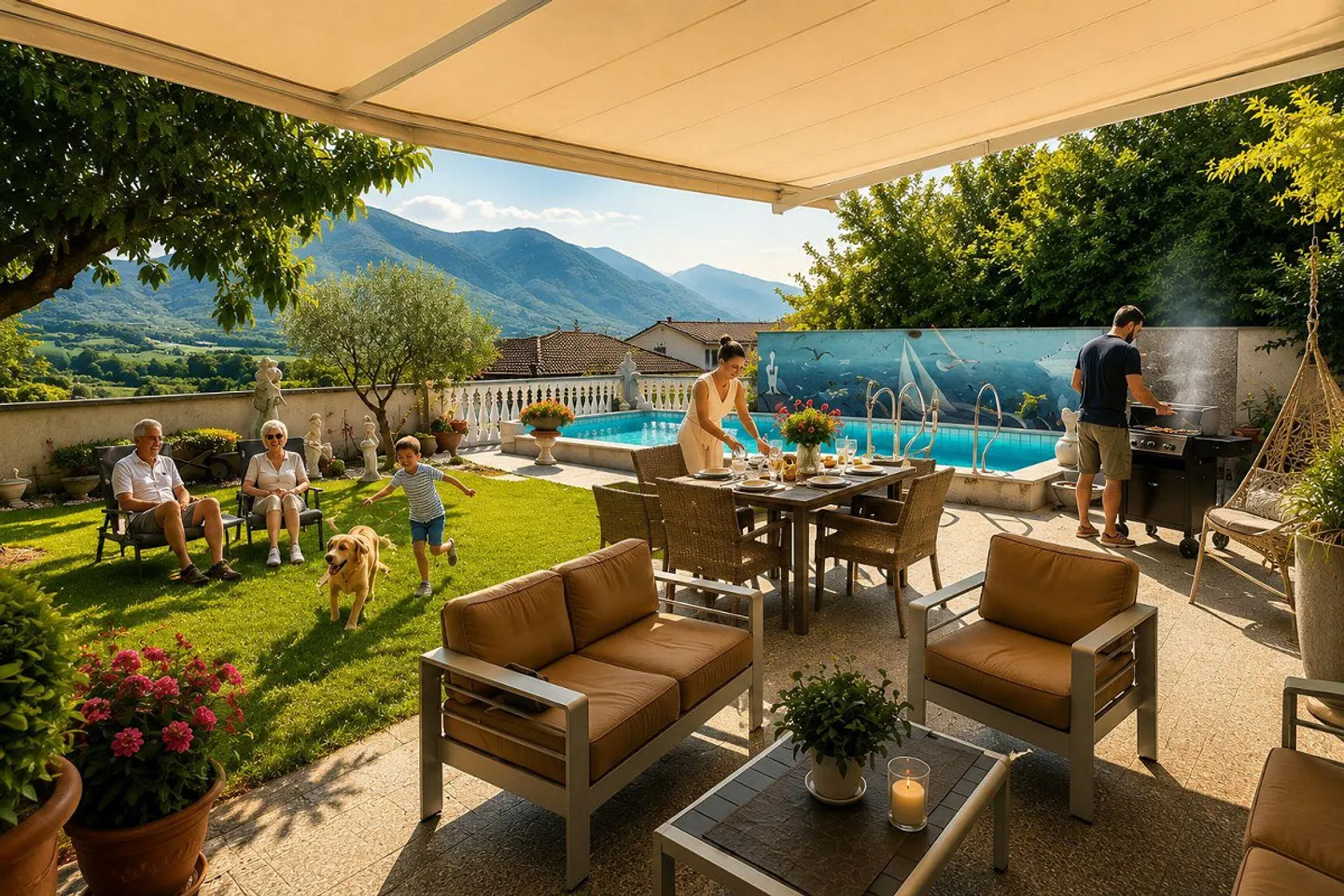 Où le temps passe plus lentement – Villa exclusive avec piscine au Tessin ... - Photo 1 sur 15