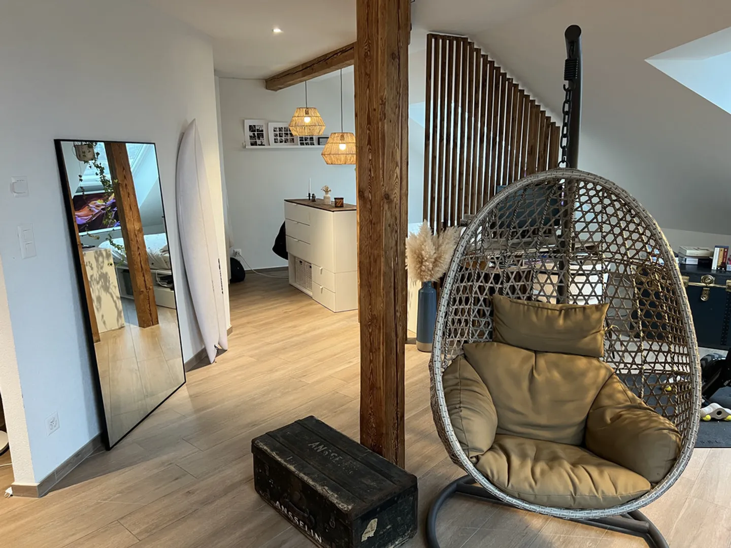 Loft aux combles sous gare à Lausanne - Photo 2 sur 10