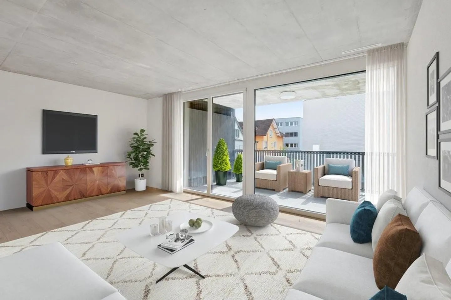 Attraktive 2.5 Zimmer-Wohnung im Zentrum - Foto 2 von 11